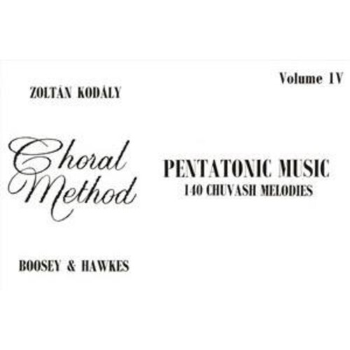 Pentatonic Music Vol 4 140 Chuvash Melodies (Softcover Book)