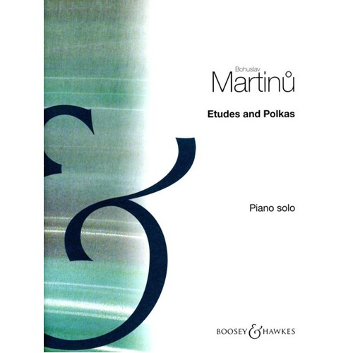 Martinu - Etudes And Polkas For Piano (Softcover Book)