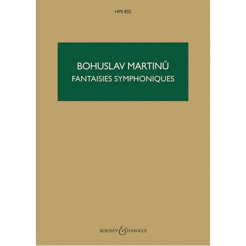 Fantaisies Symph Stsc