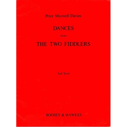 Dances From The Two Fiddlers Full Score Book