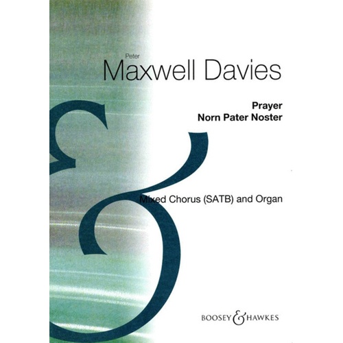 Prayer Norn Pater SATB