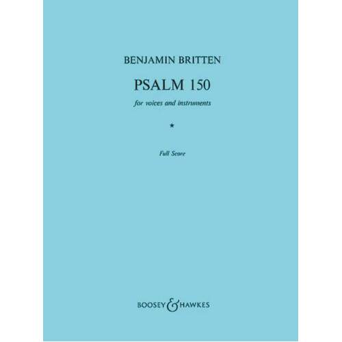 Psalm 150 Op 67 Full Score