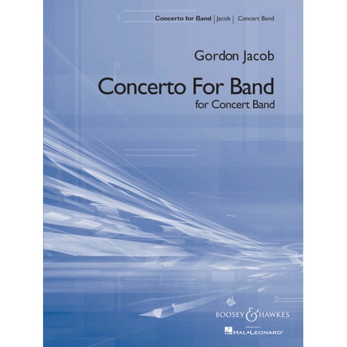 Concerto Fr Band Sc/Pt