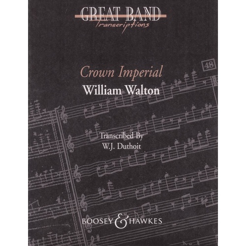 Crown Imperial Concert Band Score/Parts Book