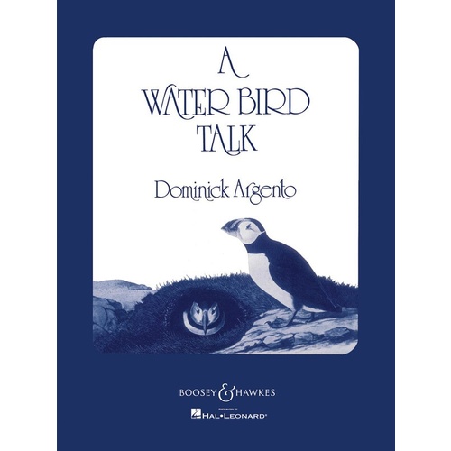 Water Bird Talk Vocal Score Book