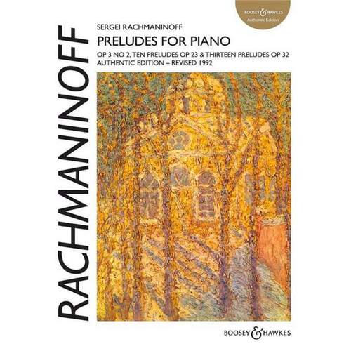Preludes For Piano Op 3 No 2 Op 23 Op 32 (Softcover Book)