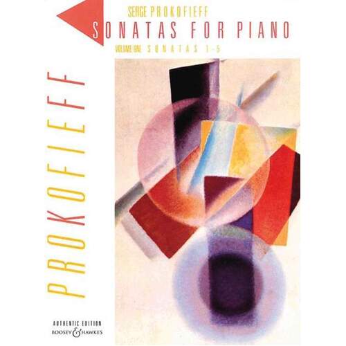 Prokofieff - Piano Sonatas Vol 1 Nos 1-5 (Softcover Book)