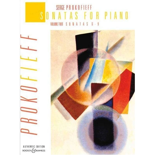 Prokofiev - Piano Sonatas Vol. 2 Nos. 6-9, Publisher: Boosey & Hawkes, 168 Pages, Piano Solo