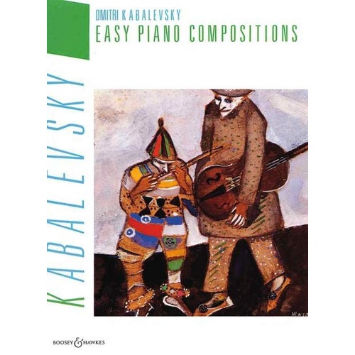 Kabalevsky Easy Piano Compositions - Russian Piano Classics Edition, 84 Pages, Publisher: Boosey & Hawkes, Includes Introduction & Teaching Notes
