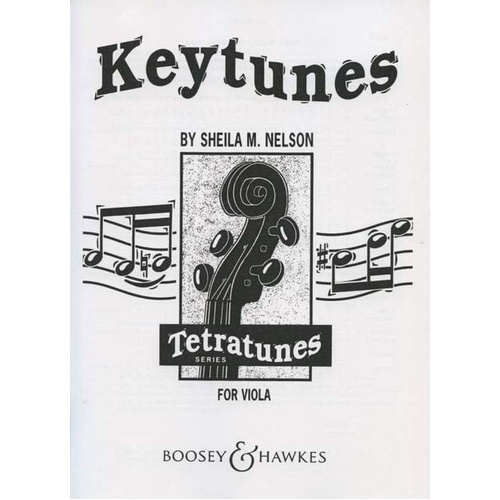 Keytunes for Viola Book 1 by Sheila Nelson