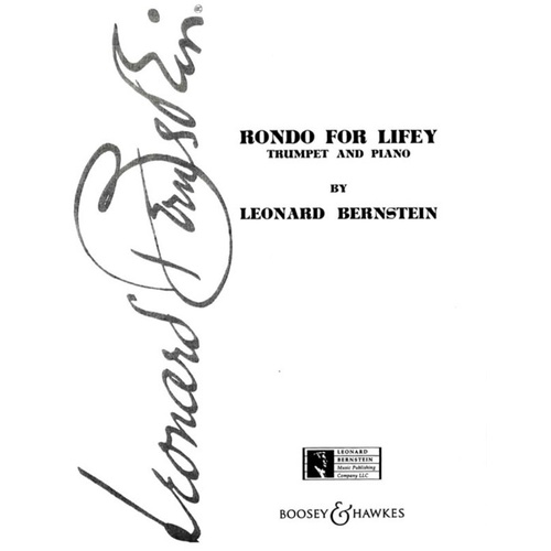 Bernstein - Rondo For Lifey Trumpet/Piano Book