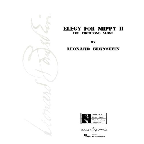 Bernstein - Elegy For Mippy Ii Trombone (Softcover Book)