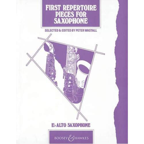 First Repertoire Pieces For Alto Sax (Softcover Book)
