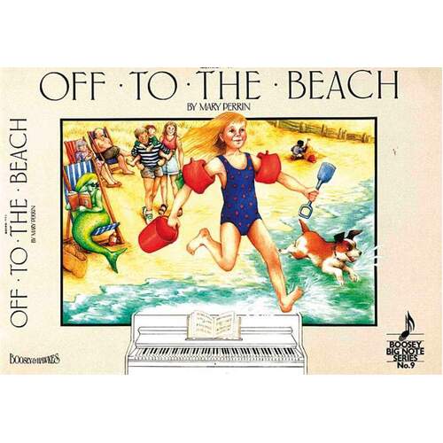 Off To The Beach Big Note Piano (Softcover Book)
