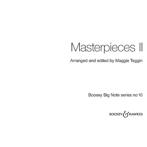Masterpieces Ii Piano Book
