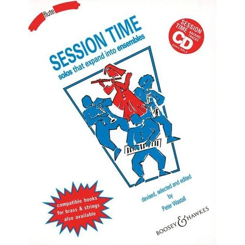 Session Time Flute by Peter Wastall - 32 Pages, Boosey & Hawkes