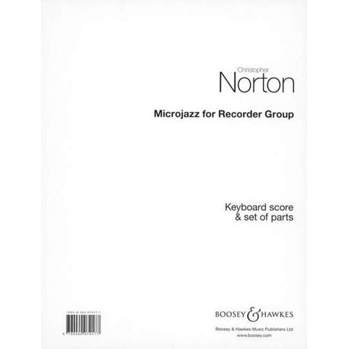 Microjazz For Recorder Group Score/Parts Book