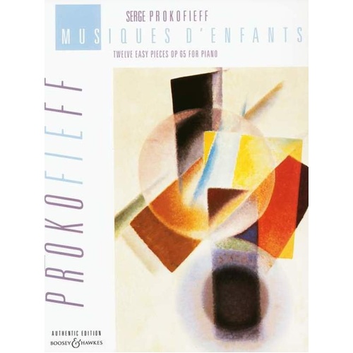 Prokofiev - Music for Children Op. 65 Piano Solo, Russian Piano Classics Series, 32 Pages, Boosey & Hawkes