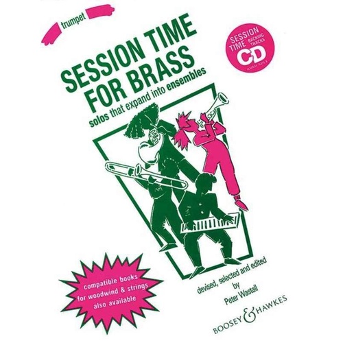 Session Time for Brass Trumpet Part by Peter Wastall
