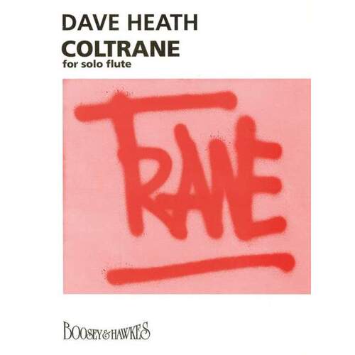 Heath - Coltrane For Solo Flute (Softcover Book)