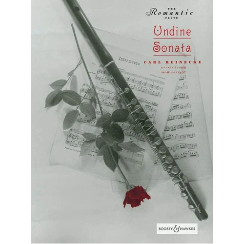 Reinecke - Sonata Undine Op. 167 for Flute and Piano, Arranged by Susan Milan, 40 Pages, Boosey & Hawkes