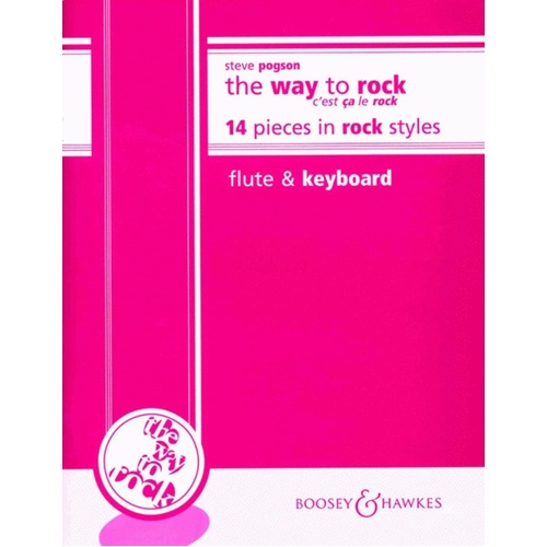 Way To Rock Flute Piano Book