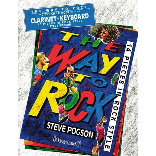 Way to Rock Clarinet/Piano by Steve Pogson