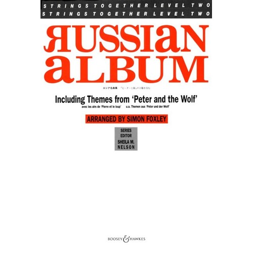 Russian Album String Orchestra Score/Parts Book