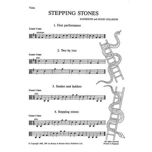 Stepping Stones Viola (Sheet Music) Book