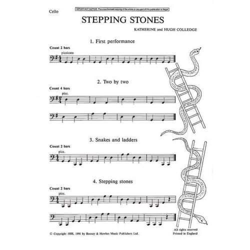Stepping Stones Cello (Sheet Music) Book