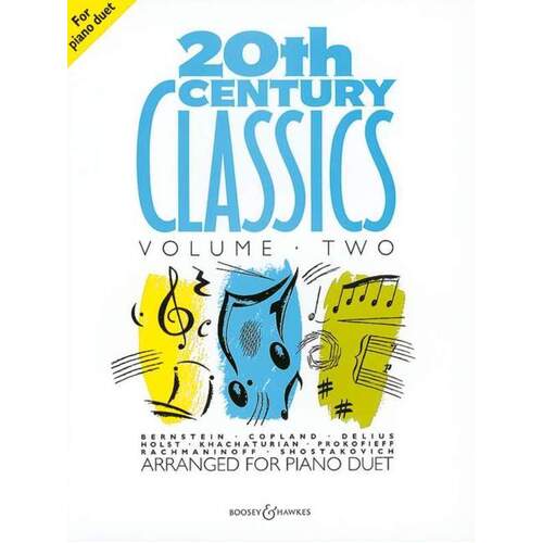 20th Century Classics Vol 2 Piano Duet (Softcover Book)
