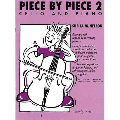 Piece By Piece 2 Cello/Piano (Softcover Book)