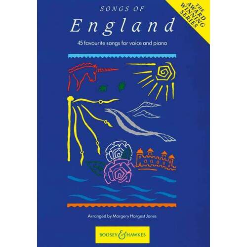 Songs Of England Voice/Piano Book