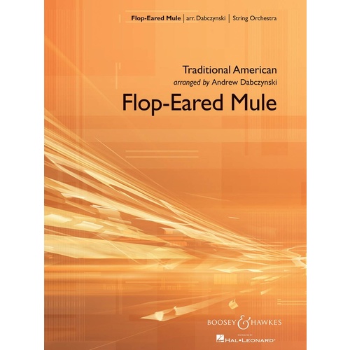 Flop-Eared Mule So Score/Parts Book