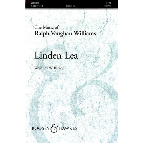 Linden Lea Unison Book