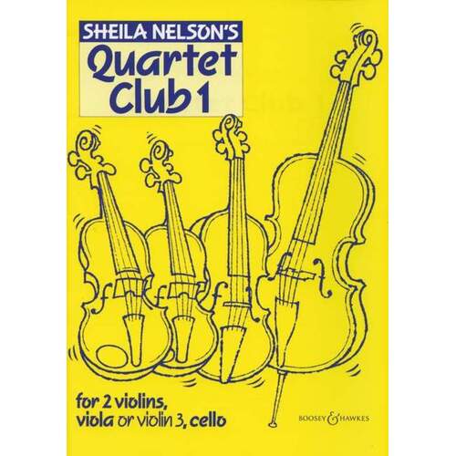 Quartet Club 1 Score/Parts Book