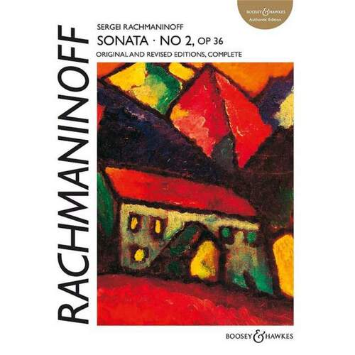 Rachmaninoff - Piano Sonata No 2 In B Minor Op 36 (Softcover Book)