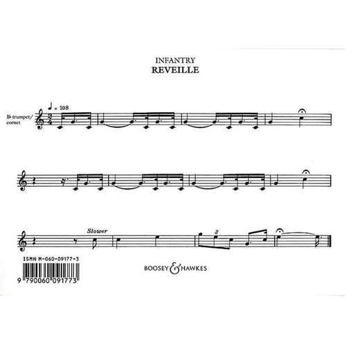 Last Post & Reveille for Trumpet - Boosey & Hawkes, 4 Pages