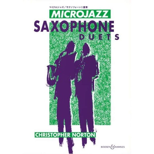 Microjazz Saxophone Duets by Christopher Norton