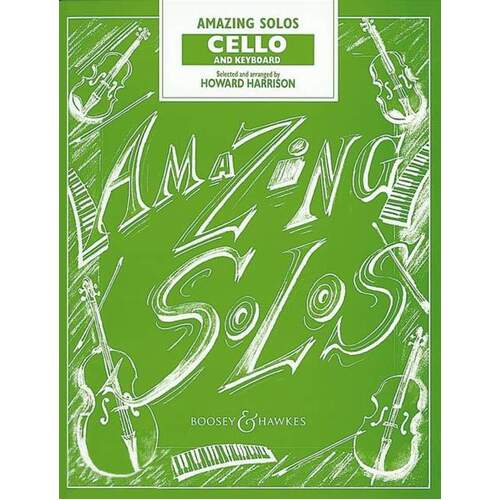 Amazing Solos For Cello/Piano (Softcover Book)