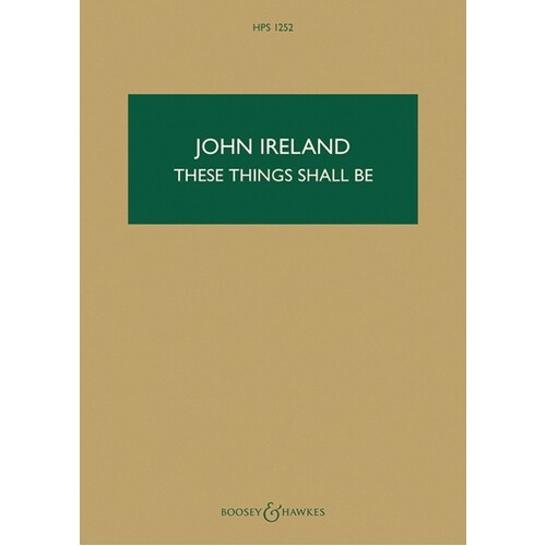 Things Shall Be Stsc