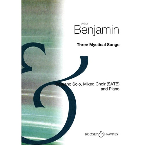 3 Mystical Songs SSATB Custom Print