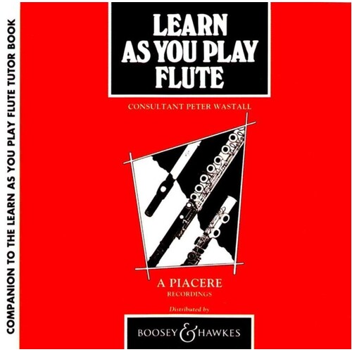 Learn As You Play Flute 2 CD Set (CD Only) Book