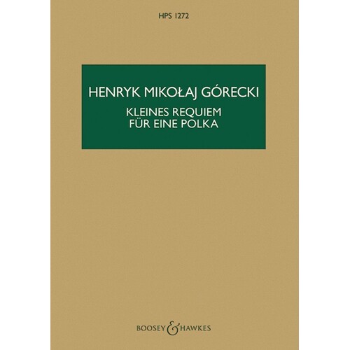 Kleine Requiem Stdy Sc