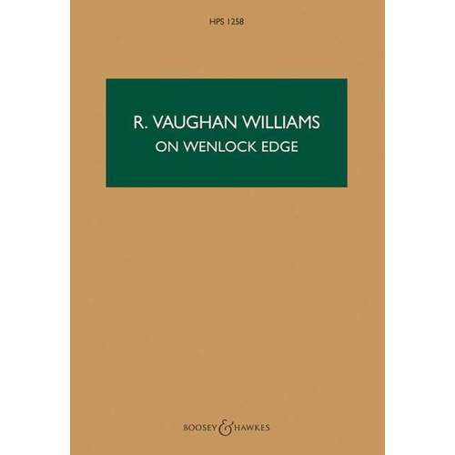 Vaughan Williams - On Wenlock Edge Study Score Book