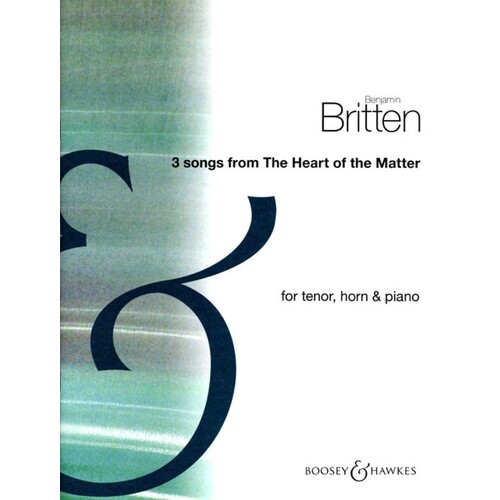 3 Songs From Heart Of Matter Sc/Hn (Softcover Book)