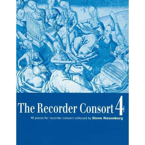 Recorder Consort 4 (Music Score/Parts) Book
