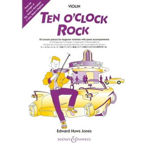 Ten O'Clock Rock for Violin by Edward Huws Jones - 8 Pages