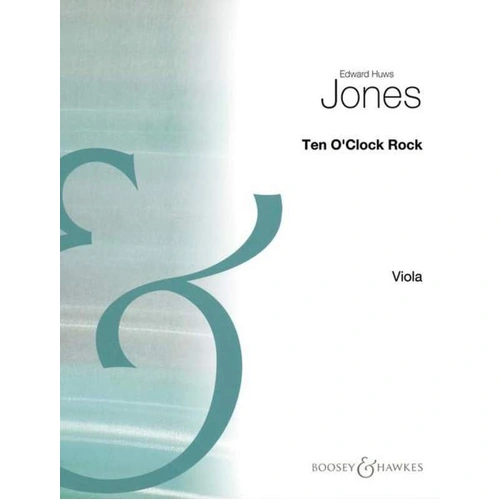 10 O'Clock Rock Viola by Edward Huws Jones - 8 Pages, Beginner Strings with Pop & Jazz Piano Accompaniments