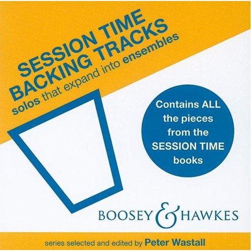 Session Time Backing Tracks Accompaniment CD by Peter Wastall